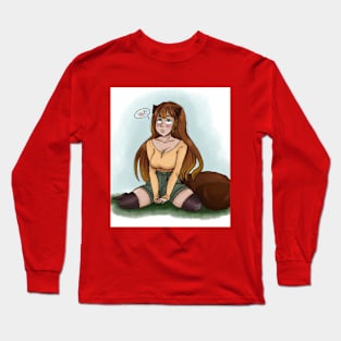 Tanuki-Chan Long Sleeve T-Shirt